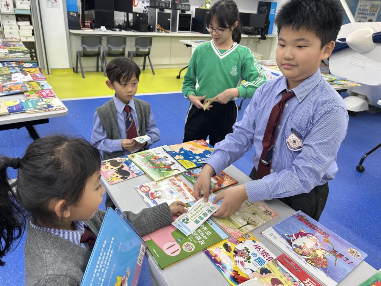 用漂書券換領喜歡的圖書