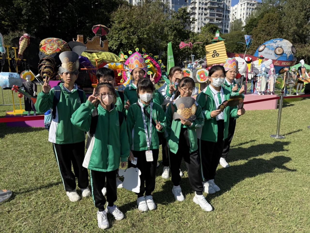 藝校隊同學參參與渣打藝趣嘉年華